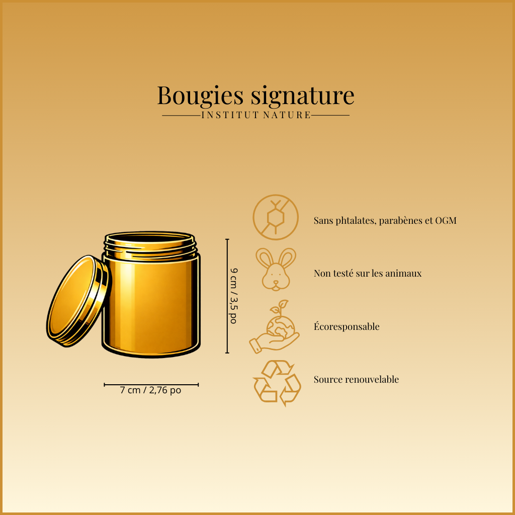 Bougie 200 g - Biscuit Nordique