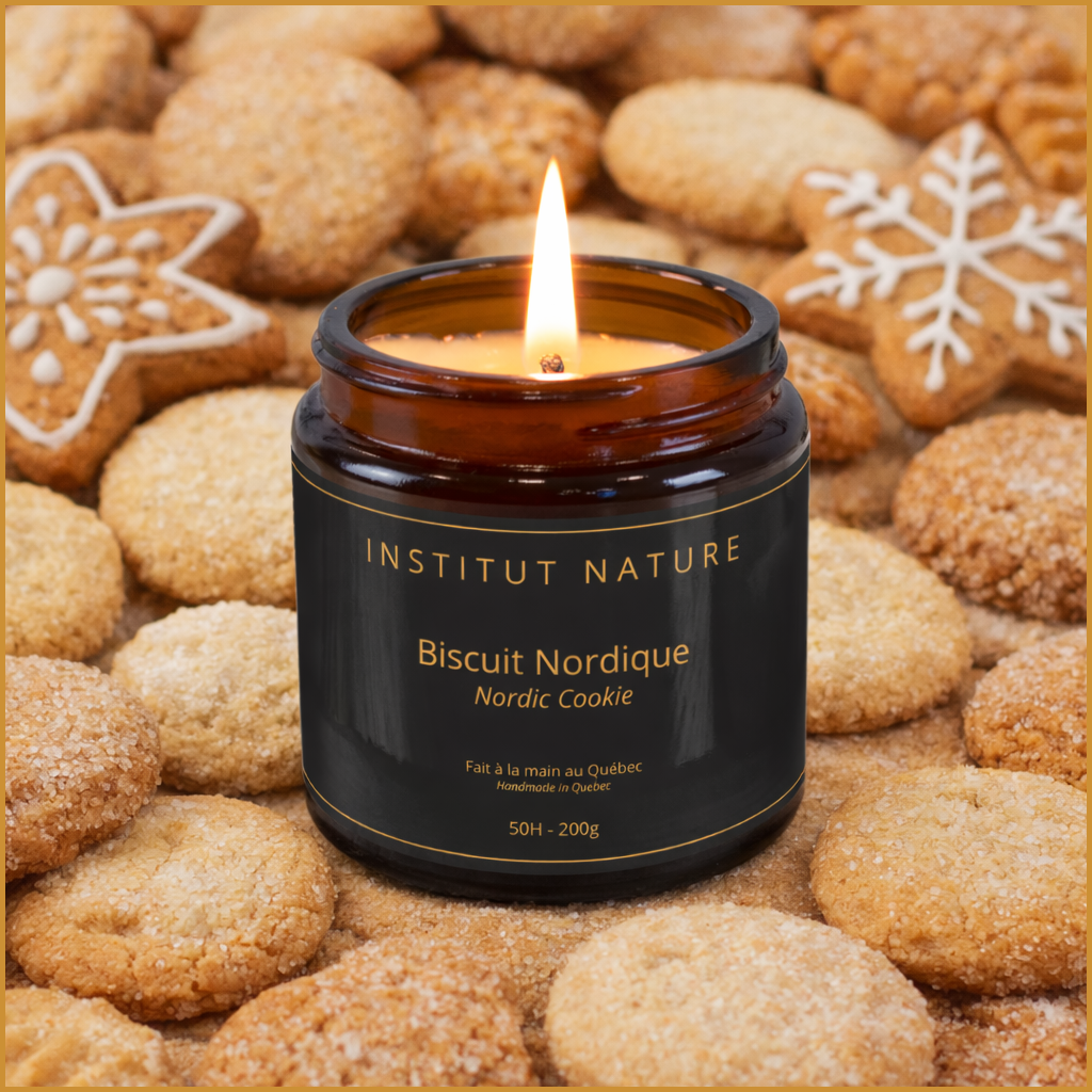Bougie 200 g - Biscuit Nordique